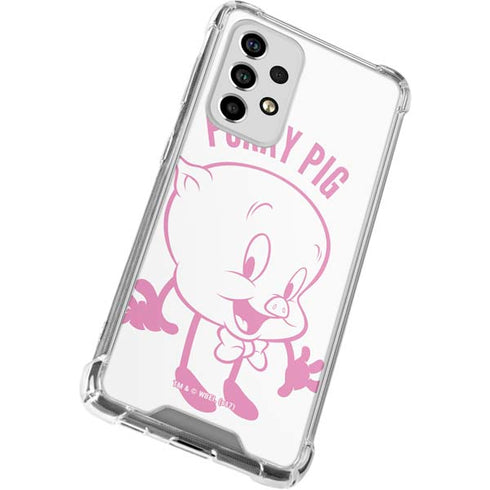 Looney Tunes Porky Pig Big Head Galaxy A53 5G Clear Case