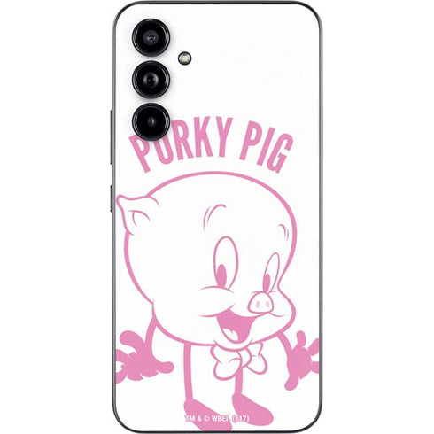 Looney Tunes Porky Pig Big Head Galaxy A54 5G Skin