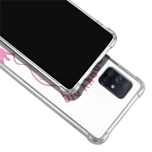 Looney Tunes Porky Pig Big Head Galaxy A71 5G Clear Case