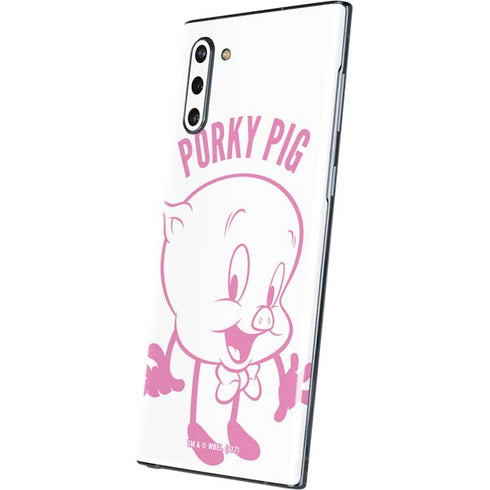 Looney Tunes Porky Pig Big Head Galaxy Note 10 Skin