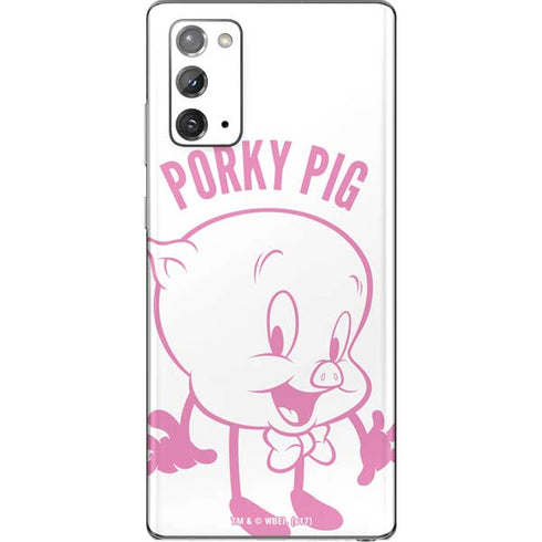 Looney Tunes Porky Pig Big Head Galaxy Note20 5G Skin