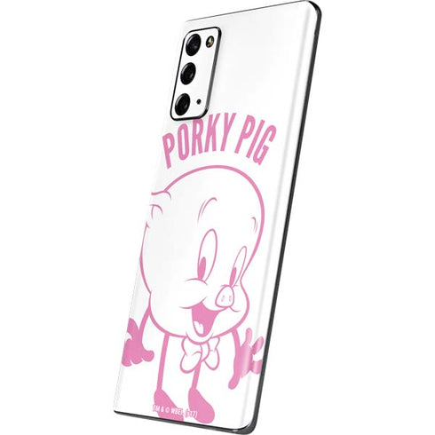 Looney Tunes Porky Pig Big Head Galaxy Note20 5G Skin