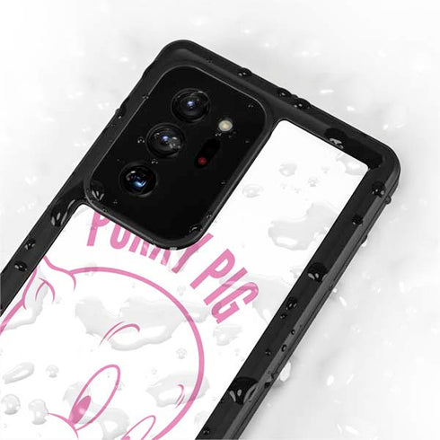 Looney Tunes Porky Pig Big Head Galaxy Note20 Ultra 5G Waterproof Case