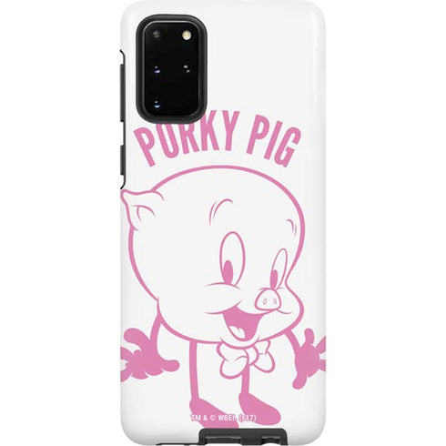 Looney Tunes Porky Pig Big Head Galaxy S20 Plus Pro Case