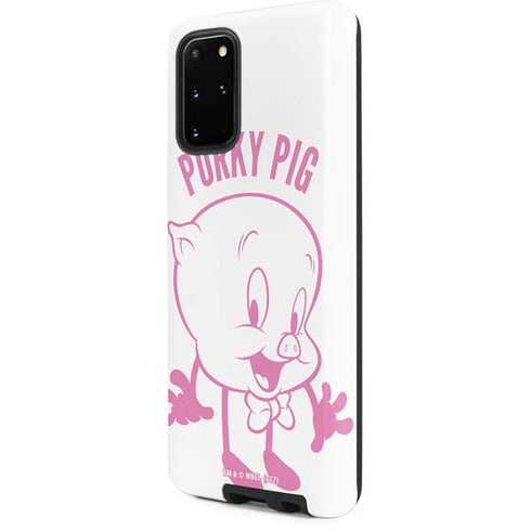 Looney Tunes Porky Pig Big Head Galaxy S20 Plus Pro Case