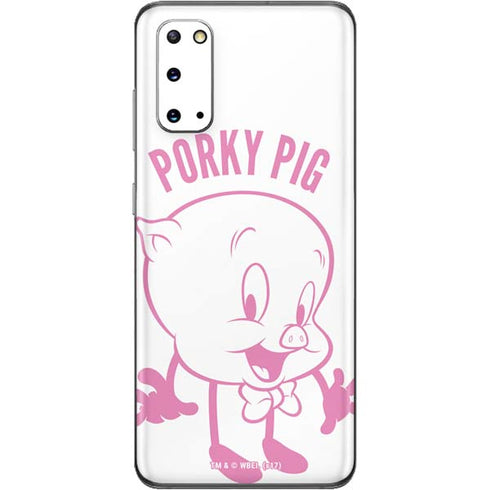 Looney Tunes Porky Pig Big Head Galaxy S20 Skin