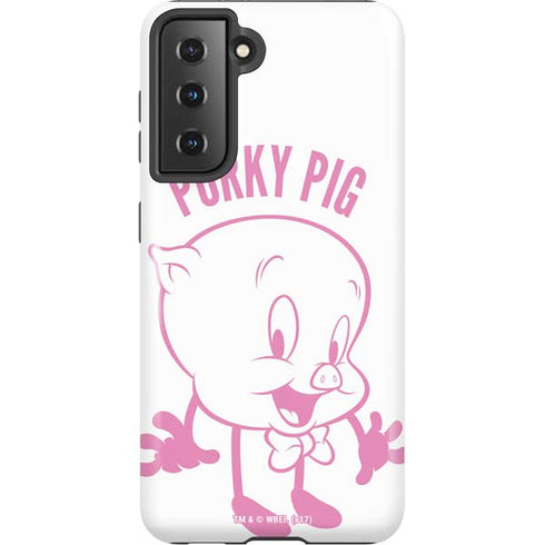 Looney Tunes Porky Pig Big Head Galaxy S21 5G Pro Case