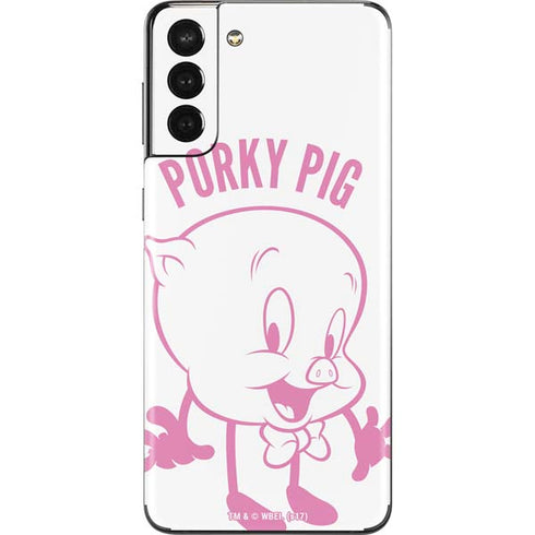 Looney Tunes Porky Pig Big Head Galaxy S21 Plus 5G Skin