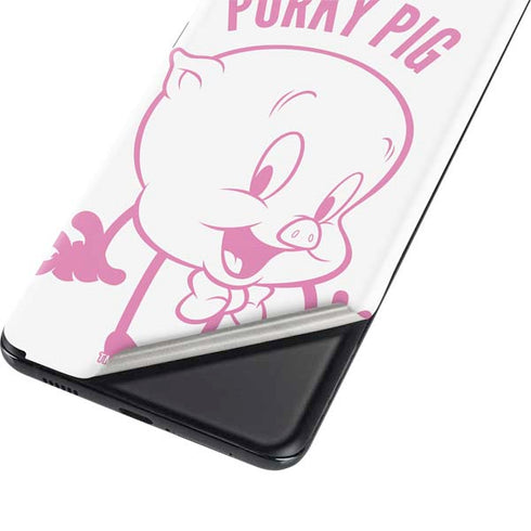 Looney Tunes Porky Pig Big Head Galaxy S21 Plus 5G Skin