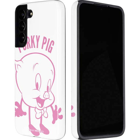 Looney Tunes Porky Pig Big Head Galaxy S22 Plus Pro Case