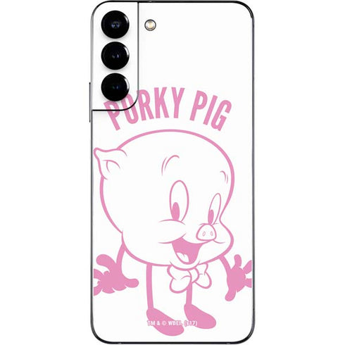 Looney Tunes Porky Pig Big Head Galaxy S22 Plus Skin
