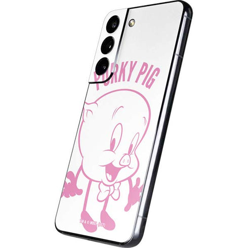 Looney Tunes Porky Pig Big Head Galaxy S22 Skin