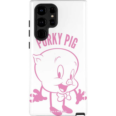 Looney Tunes Porky Pig Big Head Galaxy S22 Ultra Pro Case