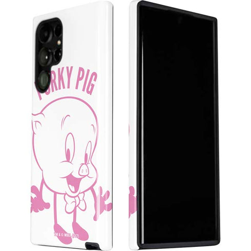 Looney Tunes Porky Pig Big Head Galaxy S22 Ultra Pro Case