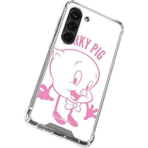 Looney Tunes Porky Pig Big Head Galaxy S23 Clear Case