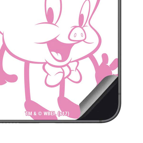 Looney Tunes Porky Pig Big Head Galaxy S23 FE Skin