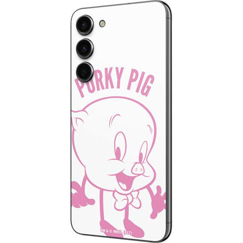 Looney Tunes Porky Pig Big Head Galaxy S23 Plus Skin