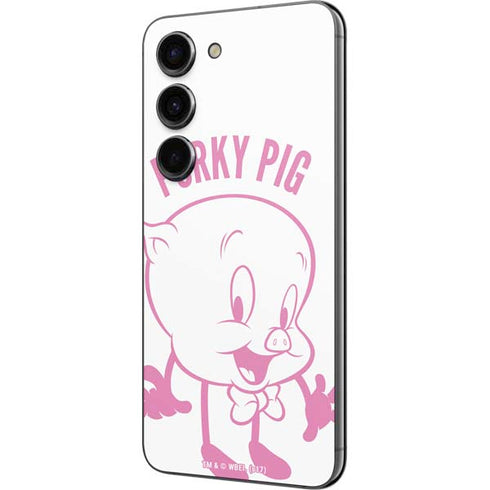 Looney Tunes Porky Pig Big Head Galaxy S23 Skin