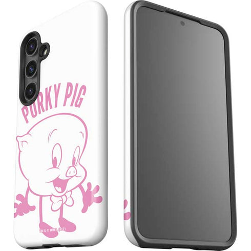 Looney Tunes Porky Pig Big Head Galaxy S24 Plus Impact Case
