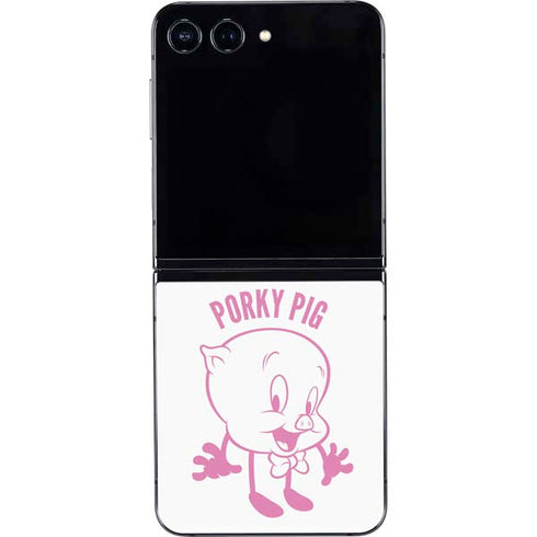 Looney Tunes Porky Pig Big Head Galaxy Z Flip5 5G Skin