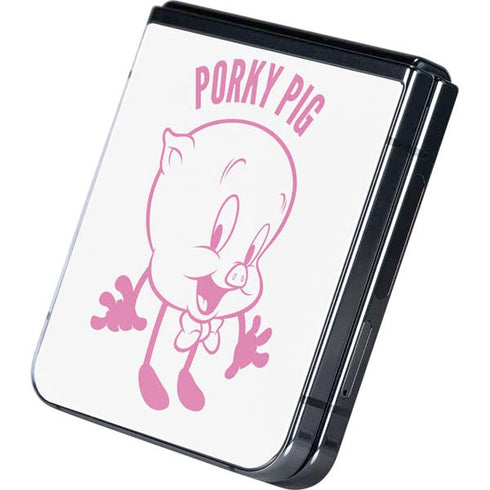 Looney Tunes Porky Pig Big Head Galaxy Z Flip5 5G Skin