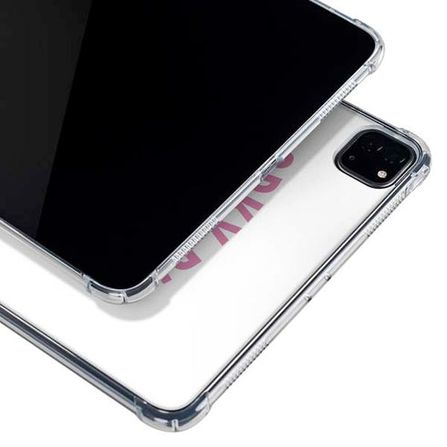 Looney Tunes Porky Pig Big Head iPad Pro 12.9in (2020) Clear Case