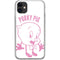 Looney Tunes Porky Pig Big Head iPhone 11 Clear Case