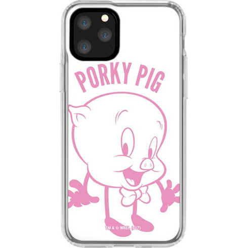 Looney Tunes Porky Pig Big Head iPhone 11 Pro Clear Case