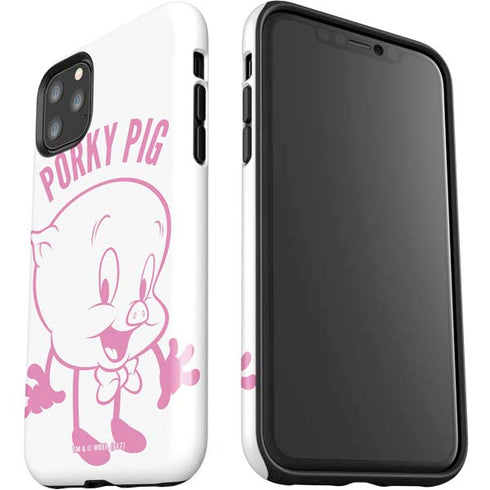 Looney Tunes Porky Pig Big Head iPhone 11 Pro Max Impact Case