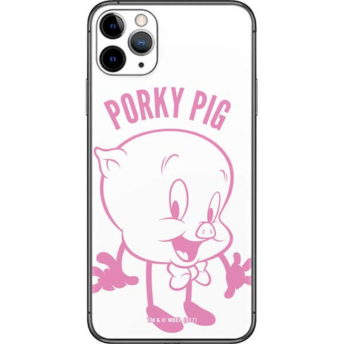 Looney Tunes Porky Pig Big Head iPhone 11 Pro Max Skin