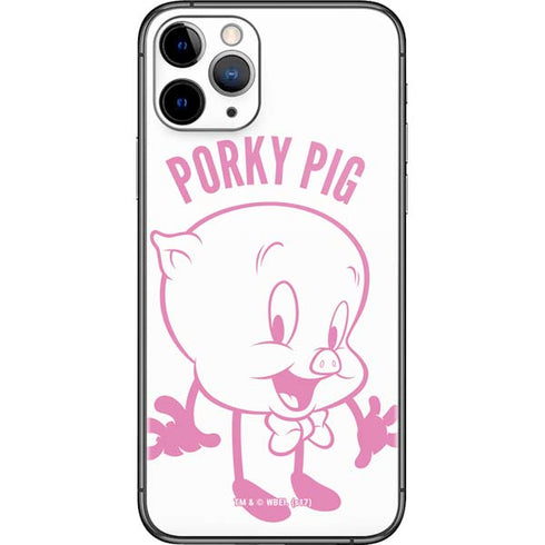 Looney Tunes Porky Pig Big Head iPhone 11 Pro Skin