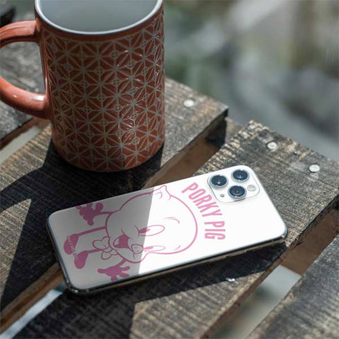 Looney Tunes Porky Pig Big Head iPhone 11 Pro Skin