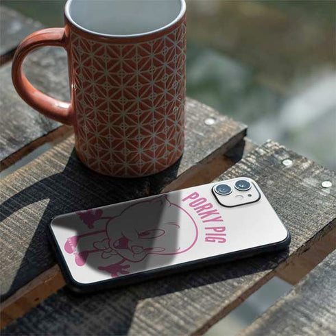 Looney Tunes Porky Pig Big Head iPhone 11 Skin