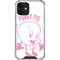 Looney Tunes Porky Pig Big Head iPhone 12 Clear Case