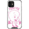 Looney Tunes Porky Pig Big Head iPhone 12 Mini Clear Case