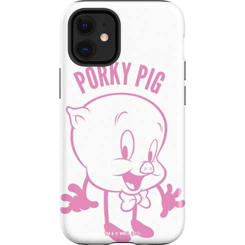Looney Tunes Porky Pig Big Head iPhone 12 Mini Impact Case