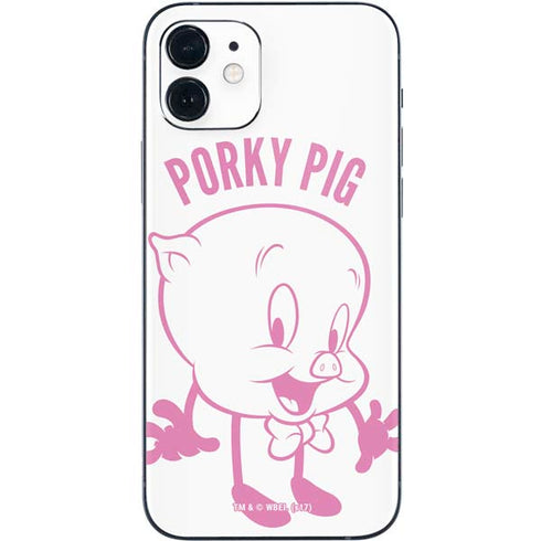 Looney Tunes Porky Pig Big Head iPhone 12 Mini Skin