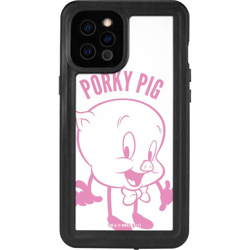 Looney Tunes Porky Pig Big Head iPhone 12 Pro Max Waterproof Case