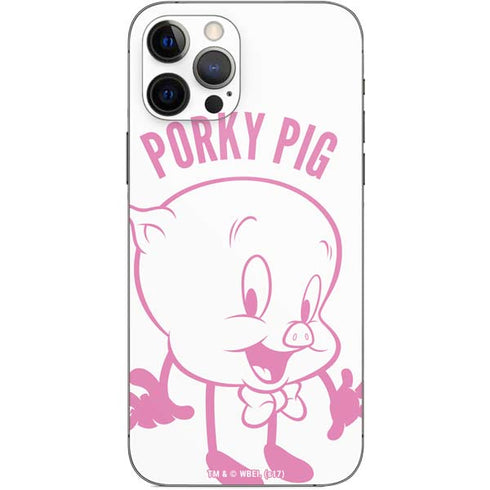 Looney Tunes Porky Pig Big Head iPhone 12 Pro Skin
