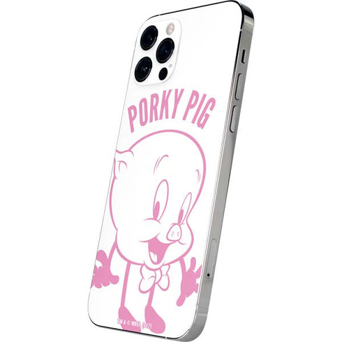 Looney Tunes Porky Pig Big Head iPhone 12 Pro Skin