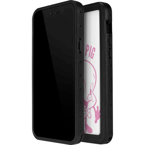 Looney Tunes Porky Pig Big Head iPhone 12 Pro Waterproof Case