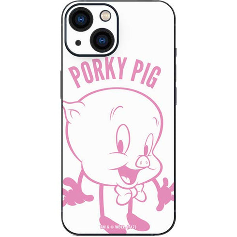 Looney Tunes Porky Pig Big Head iPhone 13 Mini Skin