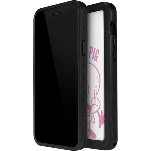 Looney Tunes Porky Pig Big Head iPhone 13 Mini Waterproof Case