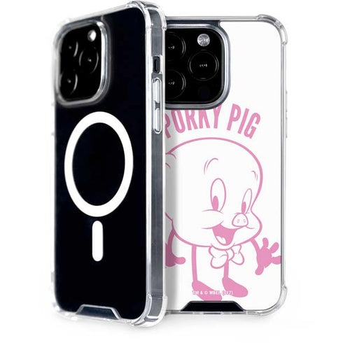 Looney Tunes Porky Pig Big Head iPhone 13 Pro MagSafe Case