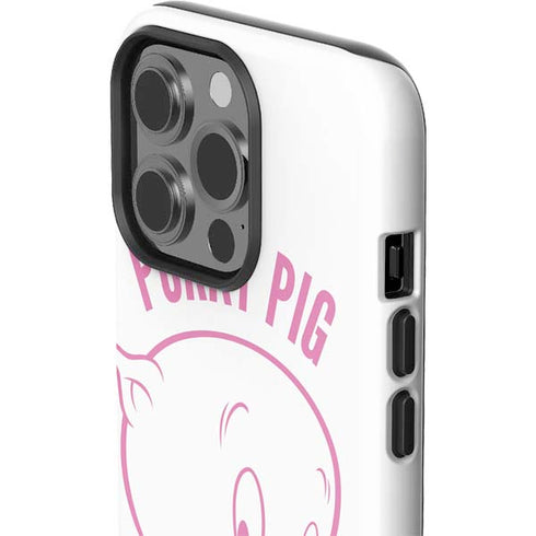 Looney Tunes Porky Pig Big Head iPhone 14 Pro Impact Case