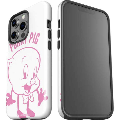 Looney Tunes Porky Pig Big Head iPhone 15 Pro Impact Case