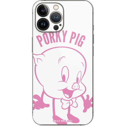 Looney Tunes Porky Pig Big Head iPhone 14 Pro Max Skin