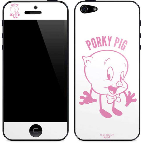 Looney Tunes Porky Pig Big Head iPhone 5/5s/5SE Skin
