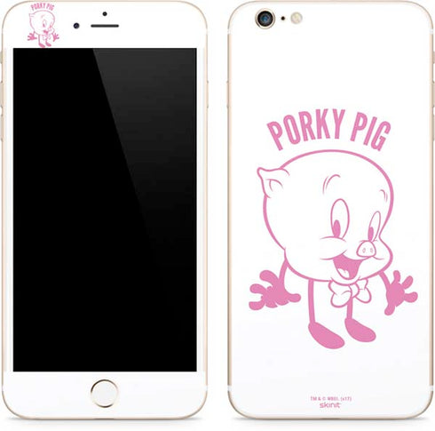 Looney Tunes Porky Pig Big Head iPhone 6/6s Plus Skin