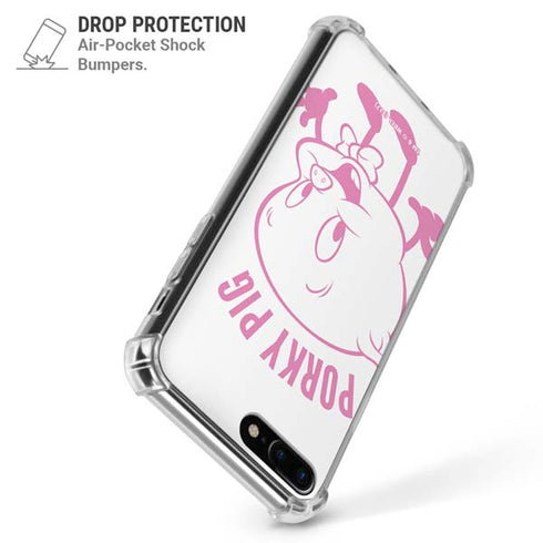 Looney Tunes Porky Pig Big Head iPhone 7/8 Plus Clear Case